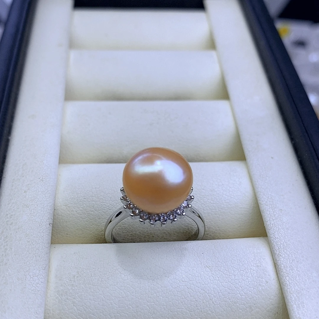 戒指合金淡水珍珠