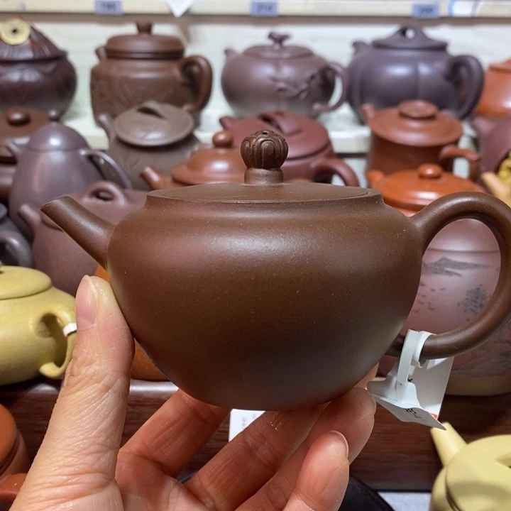 茶壶紫砂微瑕处理一把