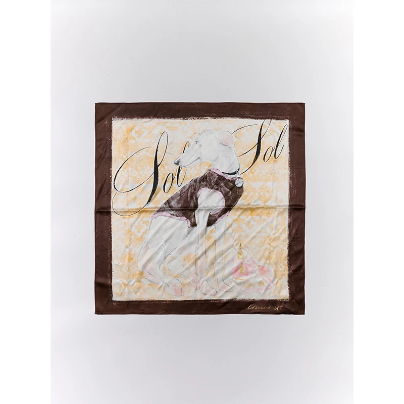 CHEERi UPi 设计师品牌 26春夏 桑蚕丝丝巾 SOLSOL买手店