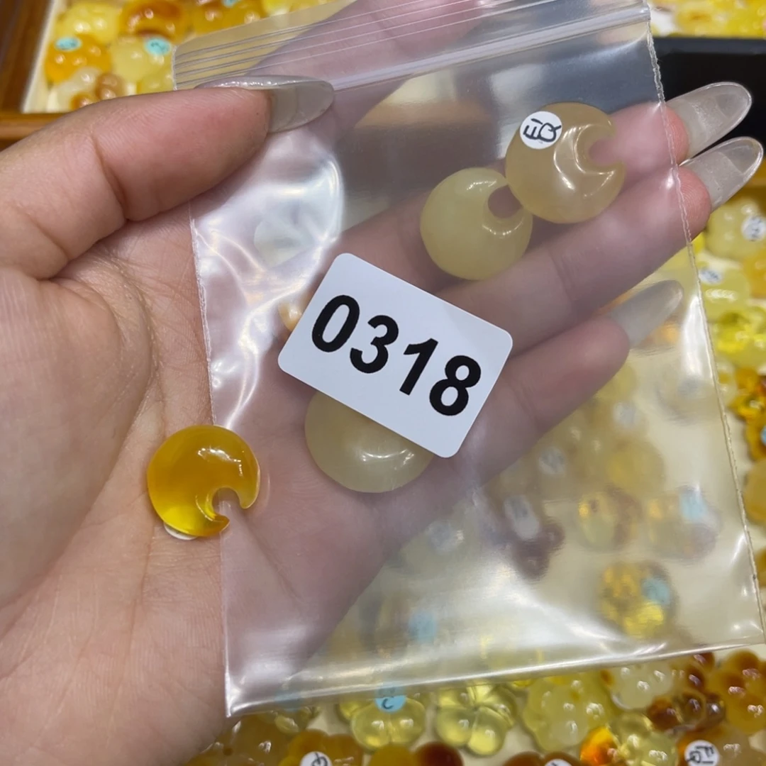 琥珀珠宝奇石未镶嵌佳**梦