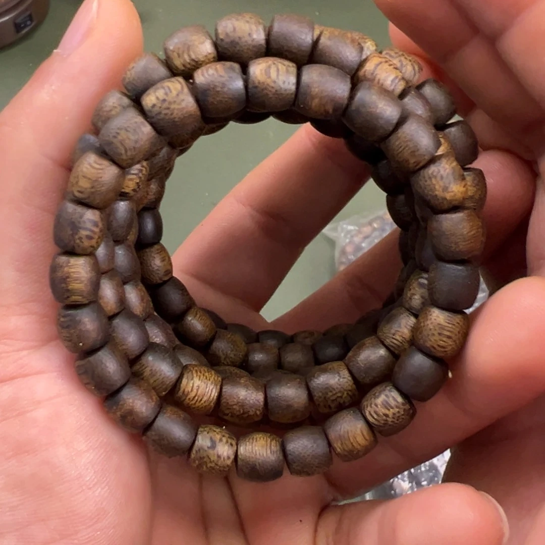 沉香碎屑沉香海南流油王鼓珠单圈多样性发一07/5