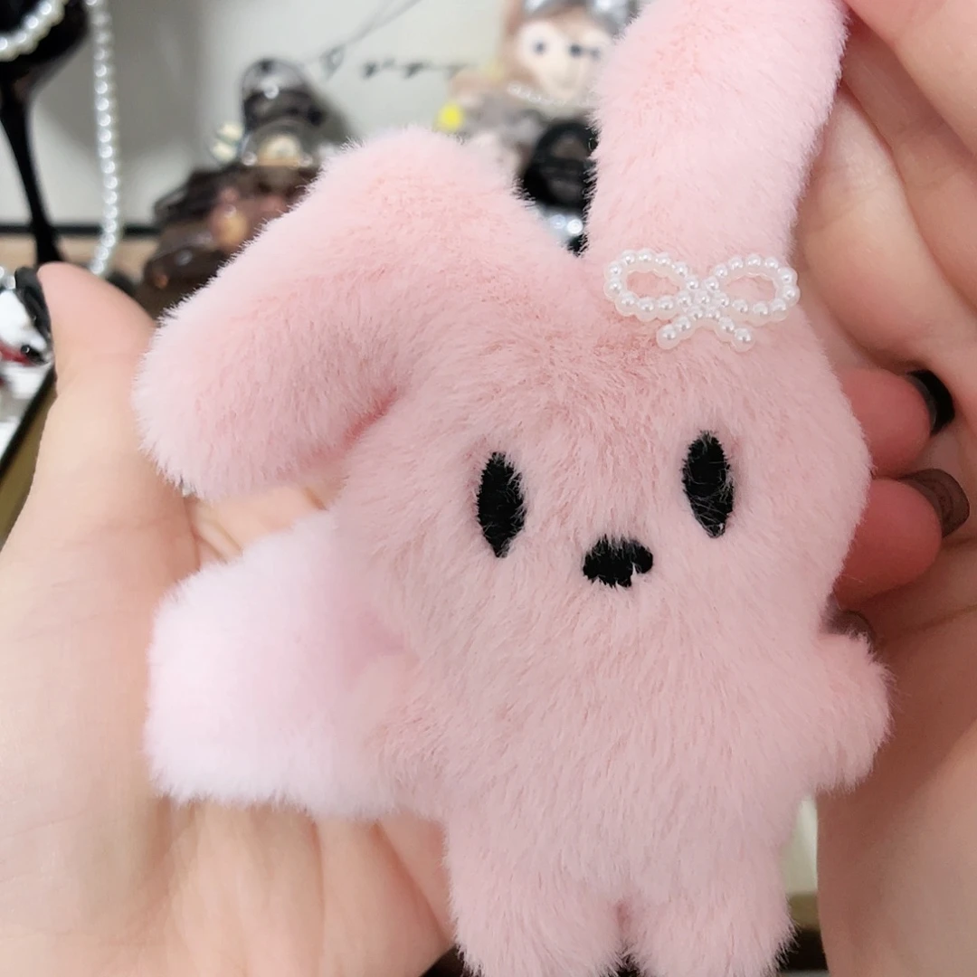 仿毛绒非金属毛绒兔子