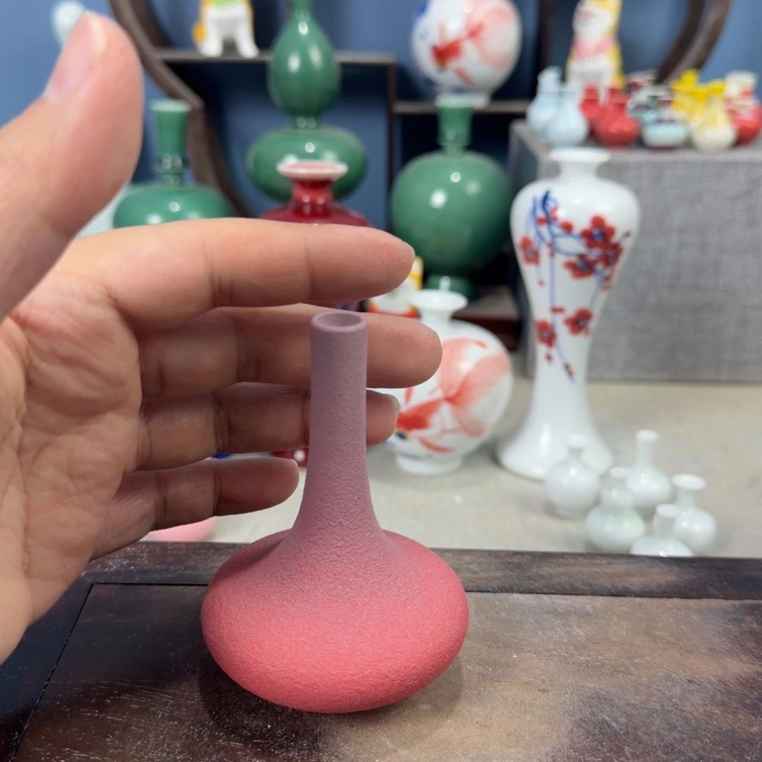 陶瓷手工小花器摆件