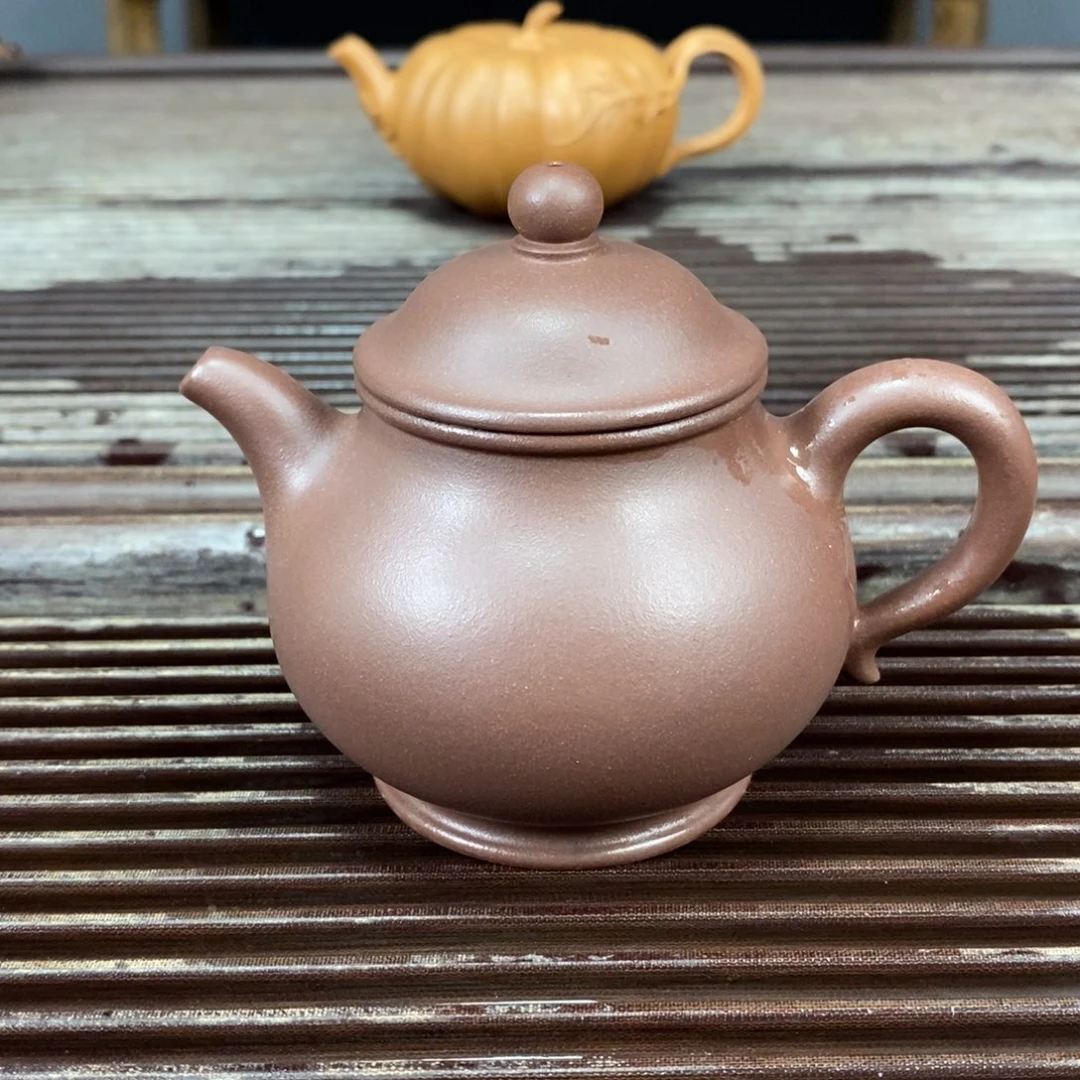 紫砂茶壶宜兴原矿紫砂壶潘壶180c