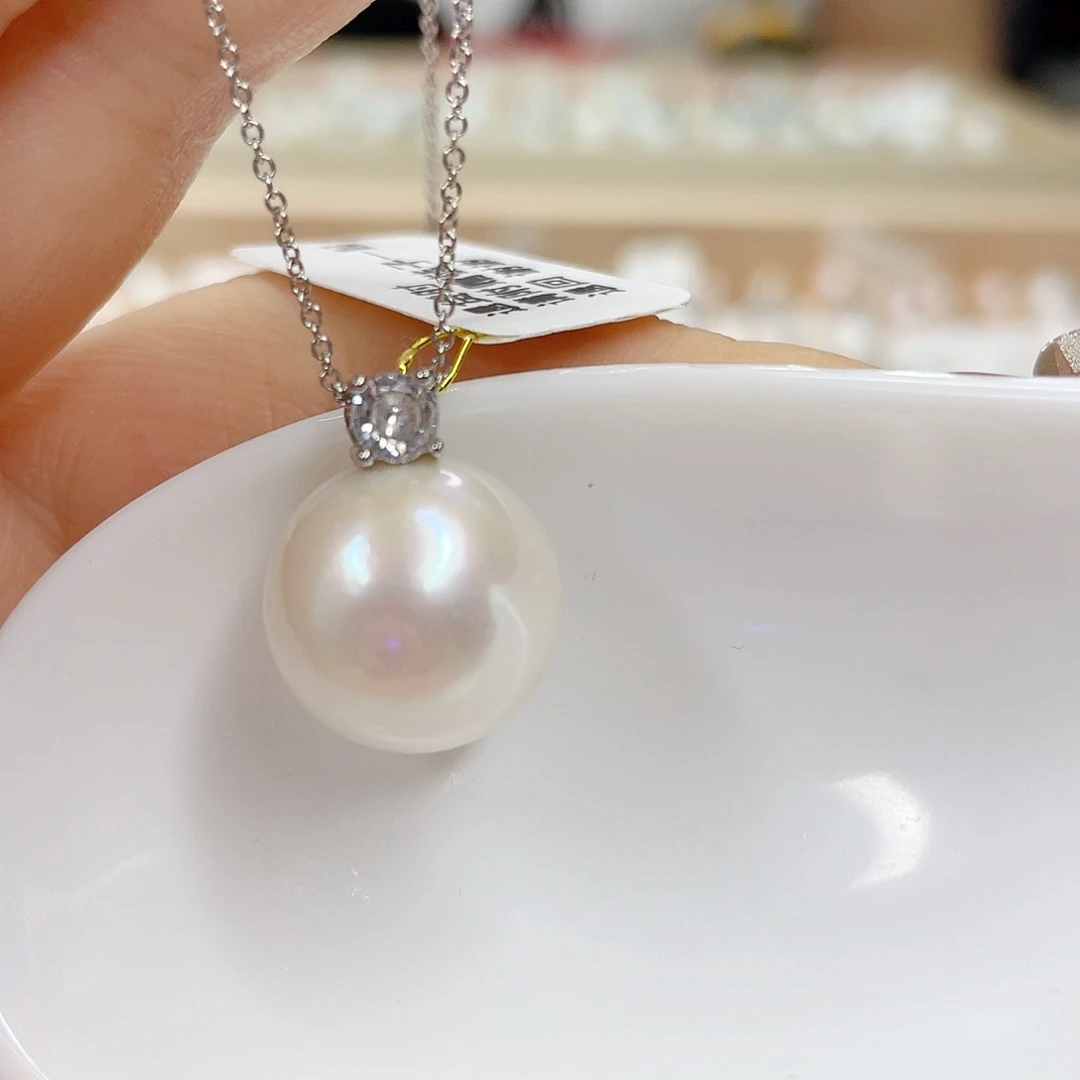 淡水珍珠未镶嵌吊坠(赠链)