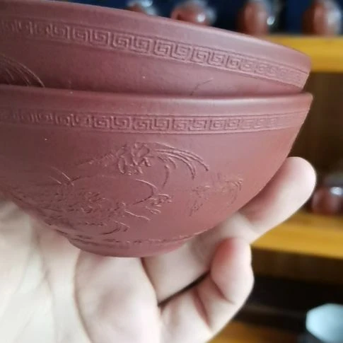 茶杯紫砂紫砂茶碗一组