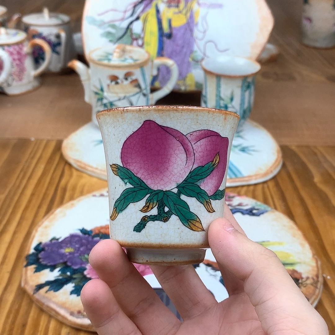 静***雅杯景德镇陶瓷手作