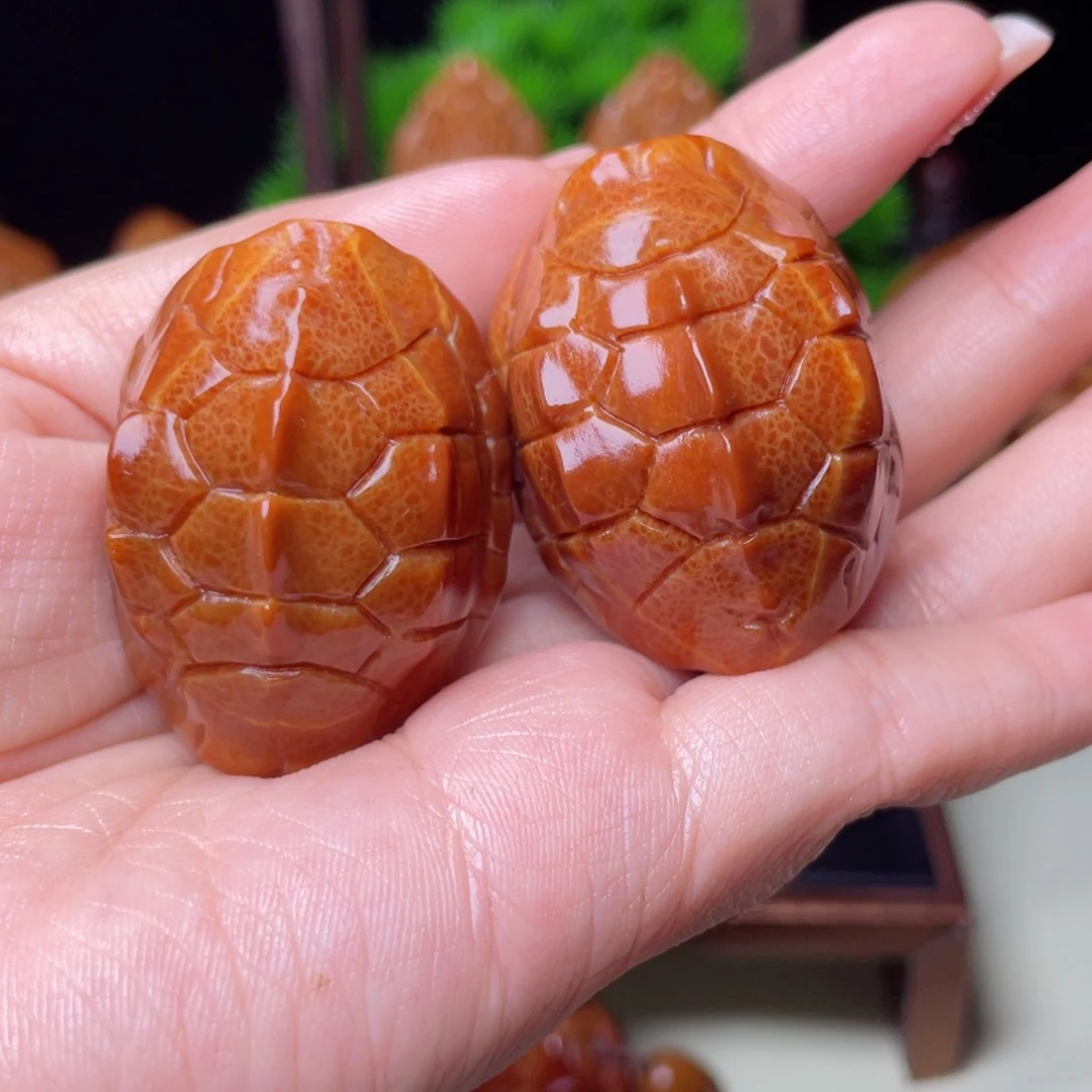 吊坠橄榄核龙脊富甲手球