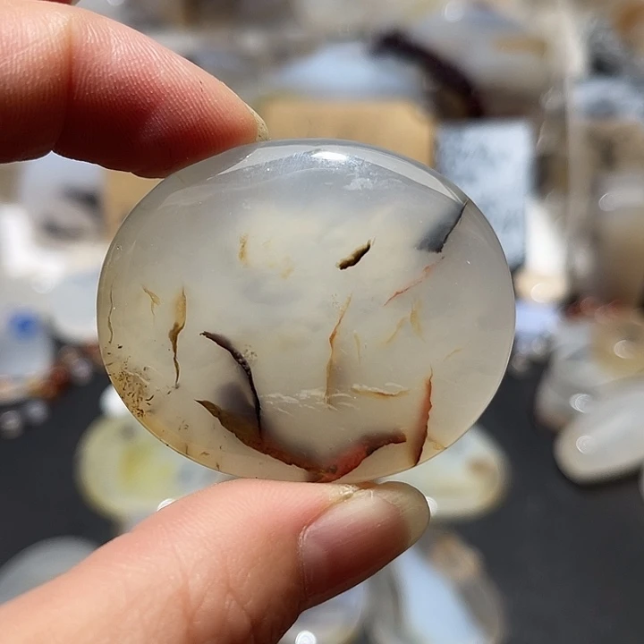 玛瑙/玉髓未镶嵌吊坠(不含链)
