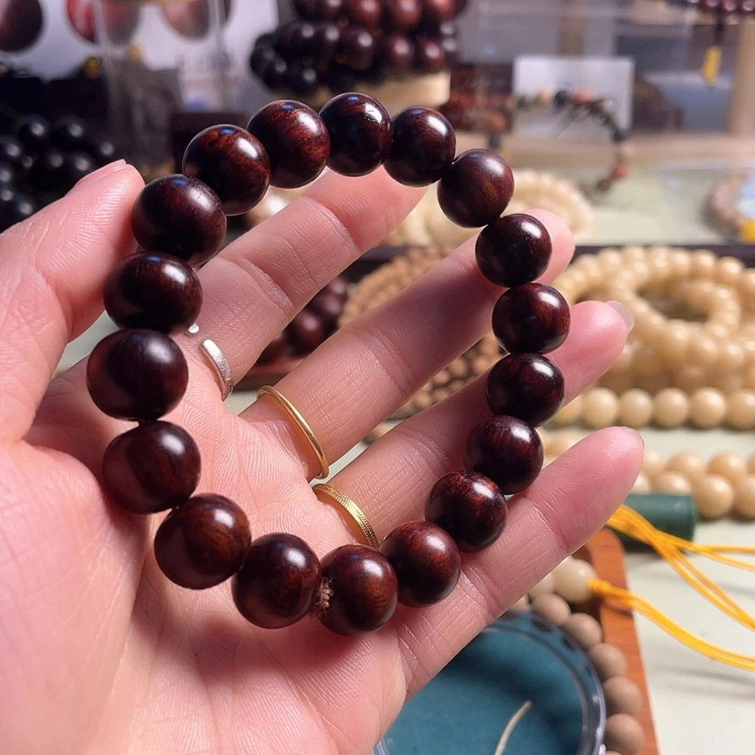 白玉菩提手串秋**云白玉菩提小叶手串