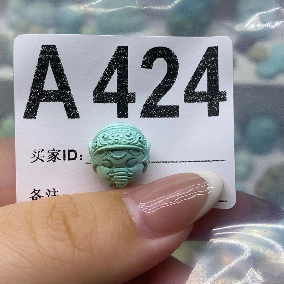 未镶嵌绿松石绿松石配饰定制