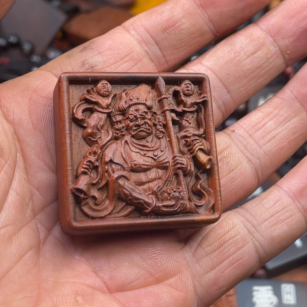枣木雷击枣木雕刻牌子