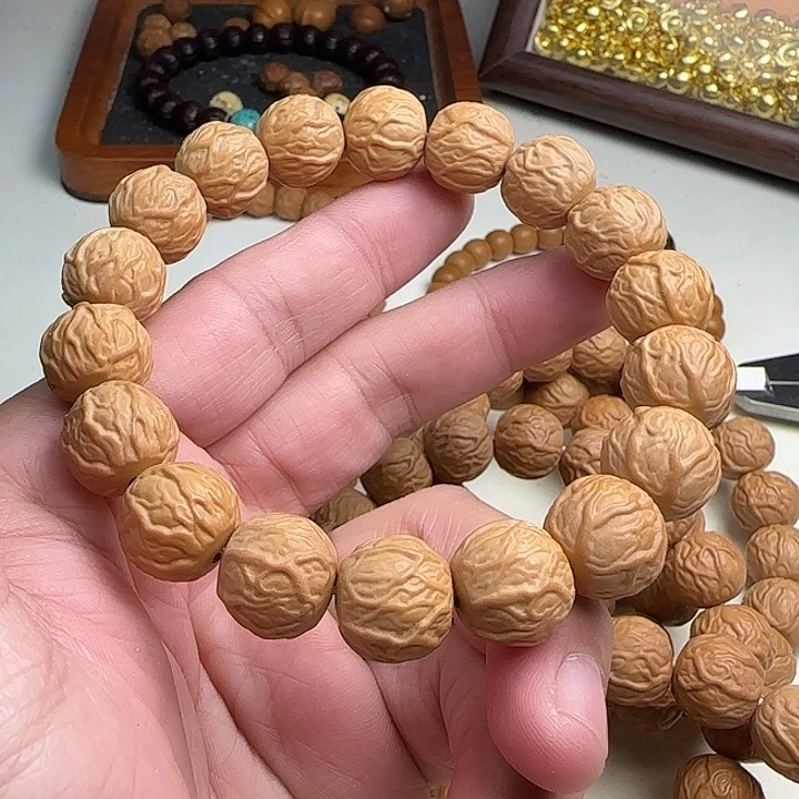 猴头核桃手串全品大毒液尺寸14+mm