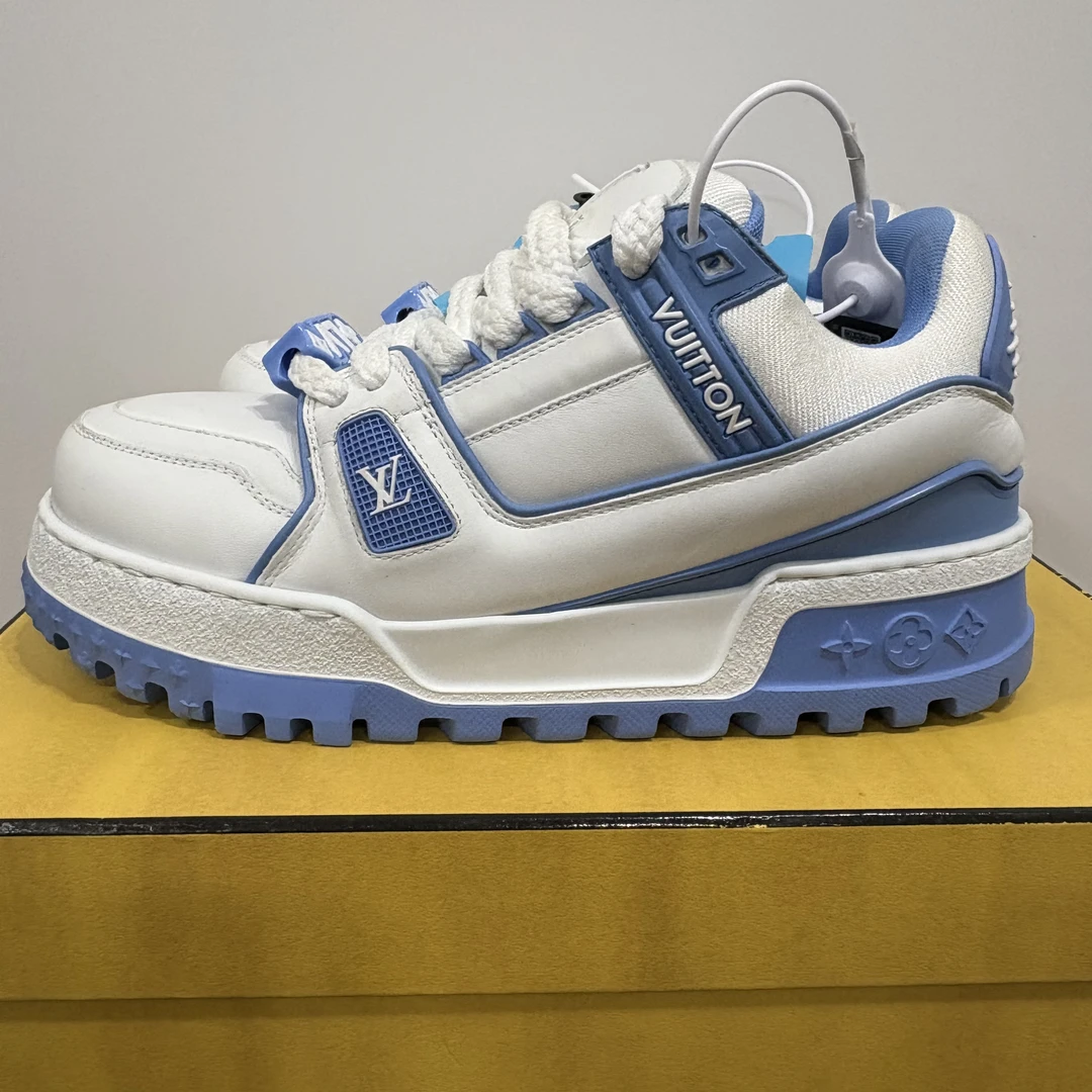 99新 LouisVuitton/路易威登 38.5码LV白蓝胖丁