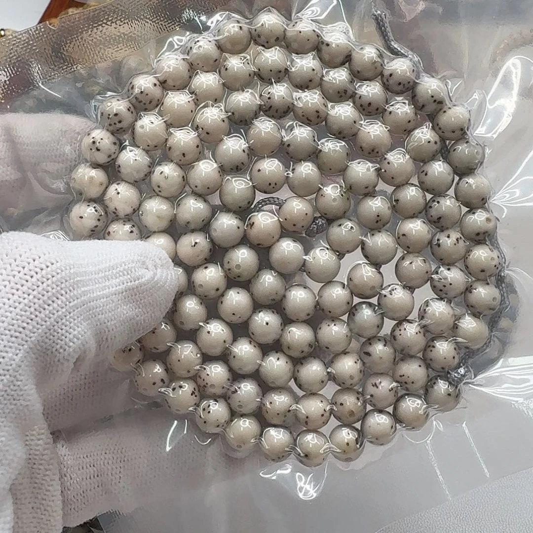 星月菩提吊坠115梵天糯冰大眼睛通体 7圆108