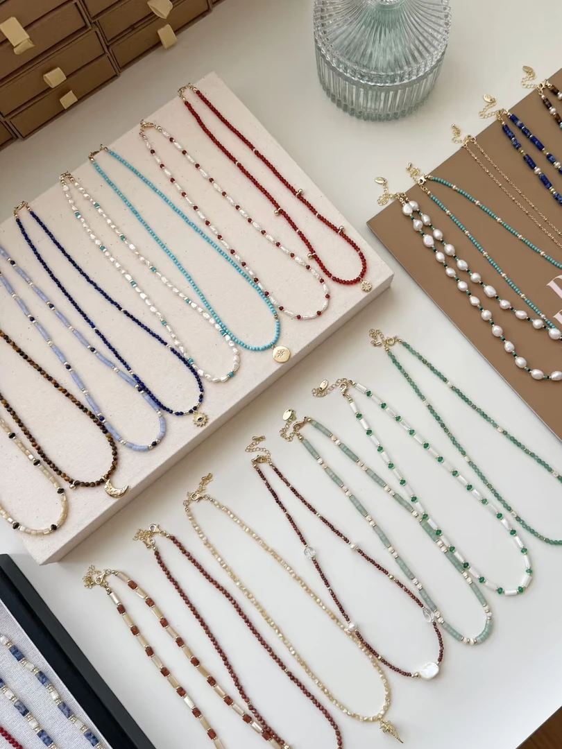 铜合金树脂项链 【满30元包邮】【直播间专属过款链接】时尚百搭饰品