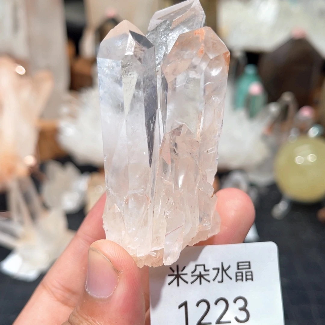 珠宝半成品水晶未镶嵌水晶