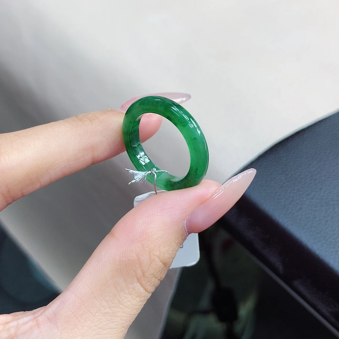 未镶嵌戒圈翡翠13.14号