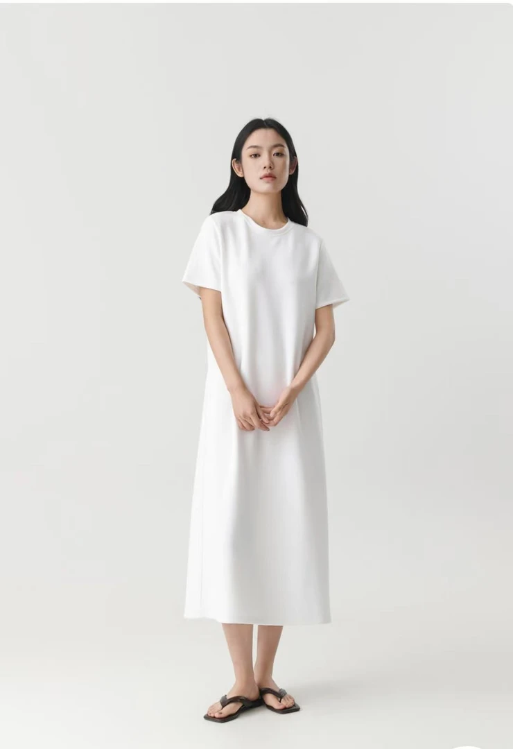 Hjie-百搭显瘦的 ROW风极简度假裙 #TA10165