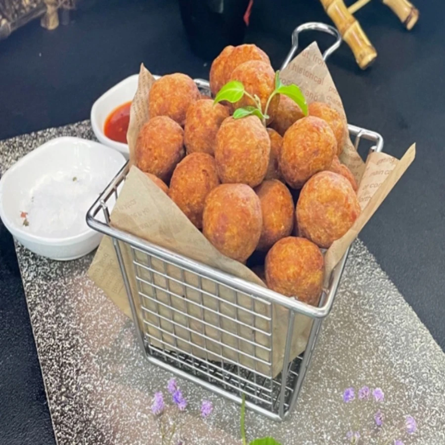 脆皮空心小丸子美食配方