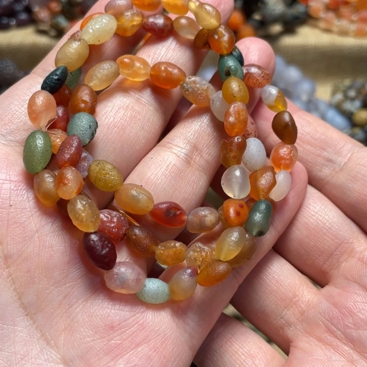 玛瑙/玉髓未镶嵌手链