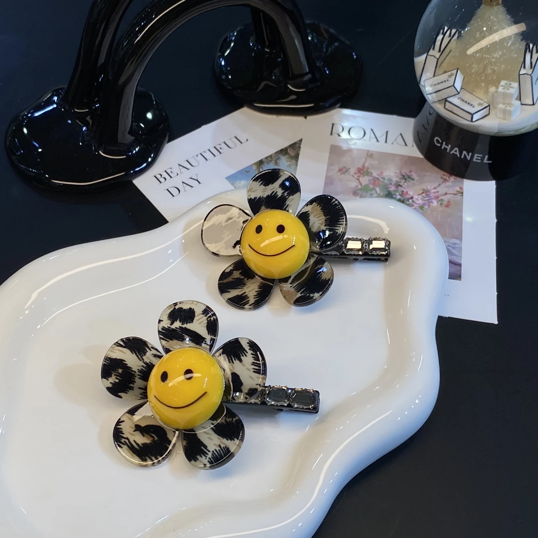 笑脸花朵对夹  0534