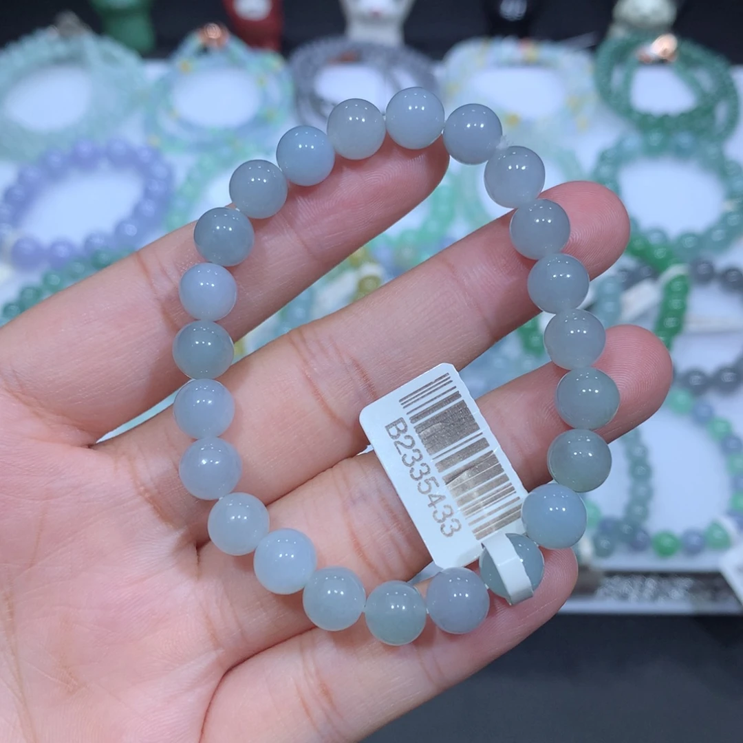 翡翠未镶嵌手串天然