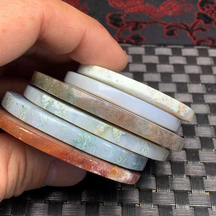 玛瑙/玉髓颈饰合金划****8