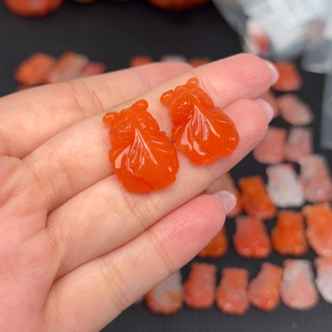 O***仔南红玛瑙未镶嵌吊坠(不含链)