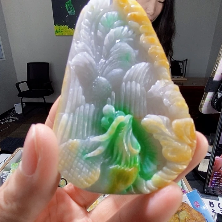 颈饰未镶嵌翡翠一