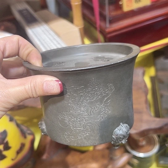 锡中古工艺品摆件