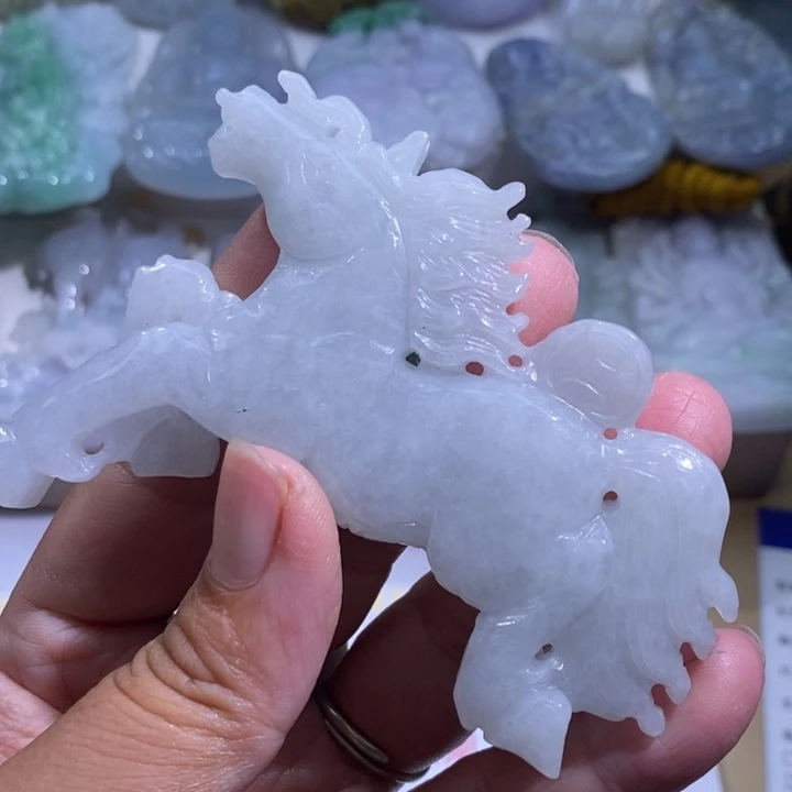 【闪购商品】颈饰未镶嵌翡翠马