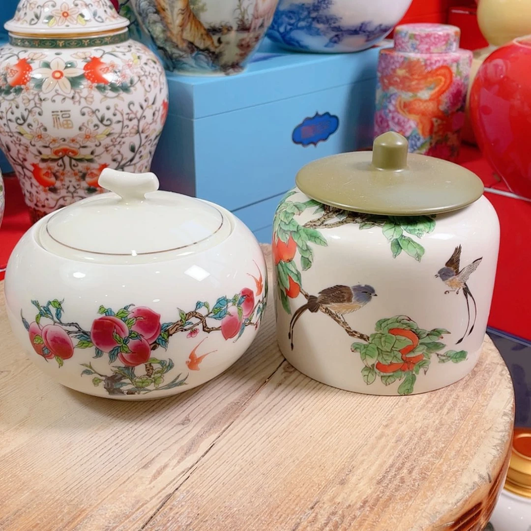 【闪购商品】罐陶瓷茶叶罐密封罐