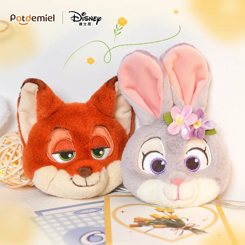 【现货现发】potdemiel蜂蜜罐迪士尼疯狂动物城2花花发夹套装配饰