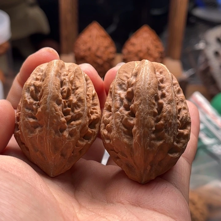 文玩核桃把件楸大胖90