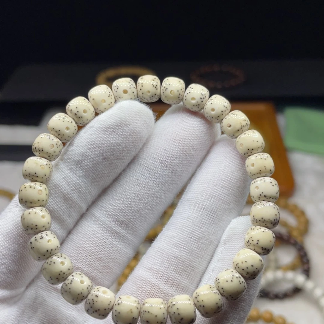【闪购商品】手串星月菩提8✖️7瓷白月朗星稀