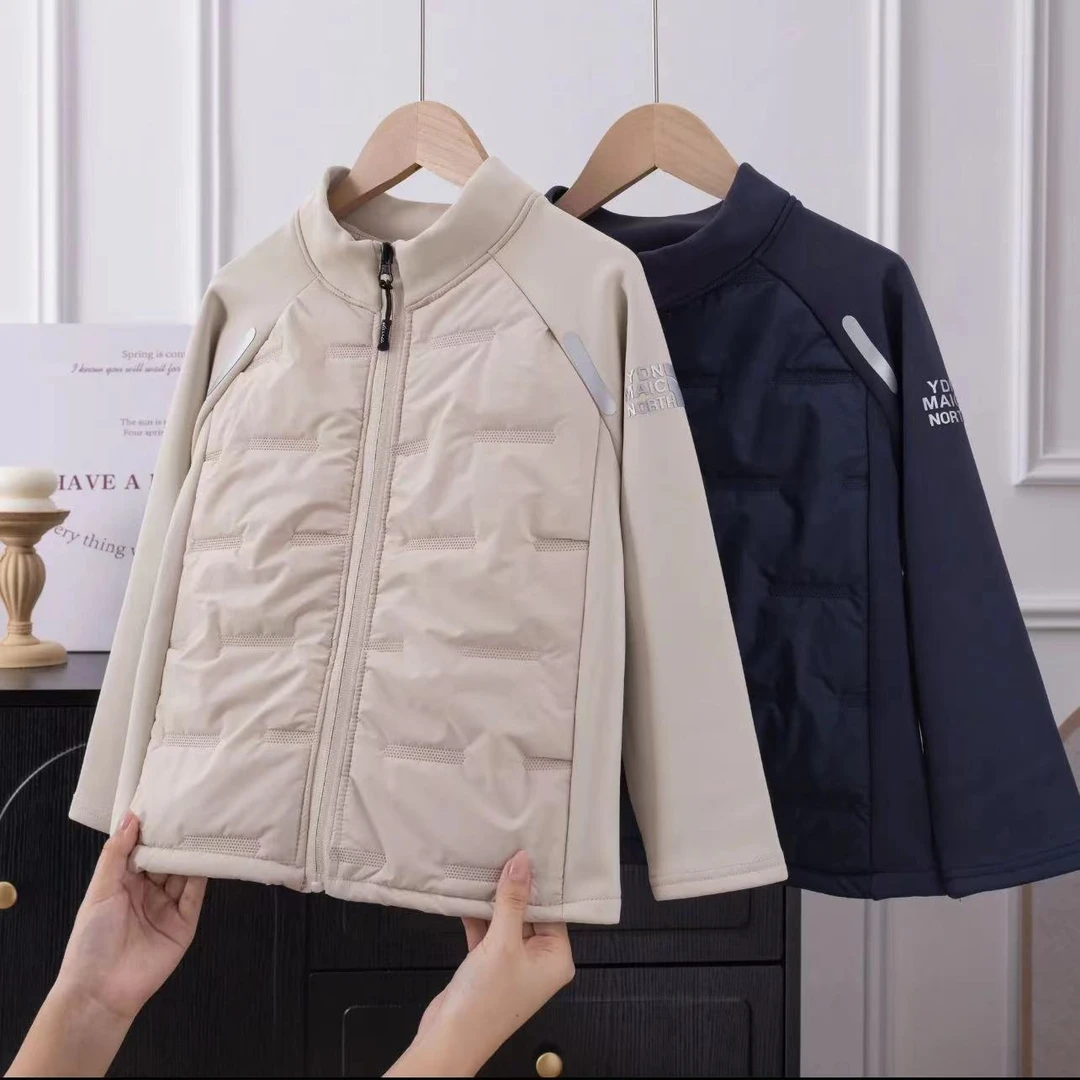 校服神器～儿童新款时尚棉服秋冬季运动防风拉链户外休闲潮