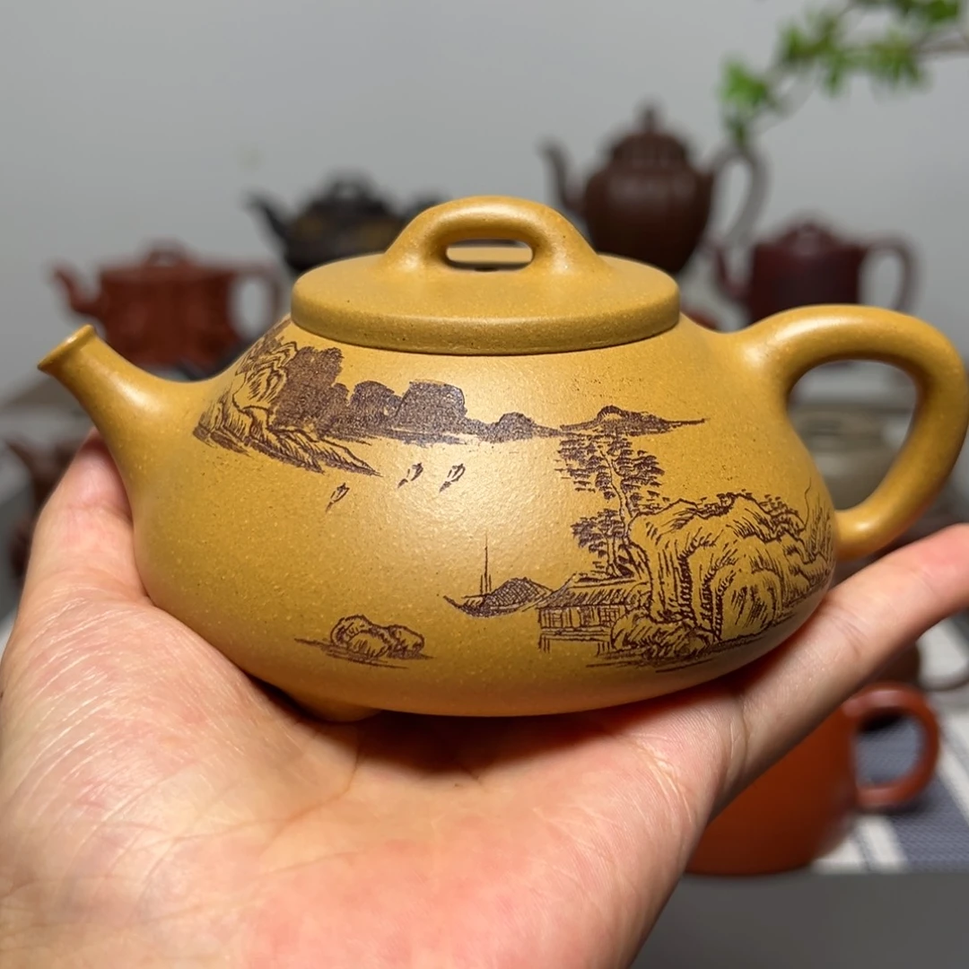 茶壶紫砂200cc 心舟石瓢 特惠