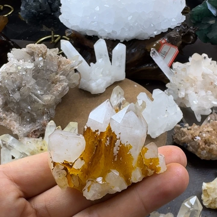 ****光珠宝半成品水晶未镶嵌