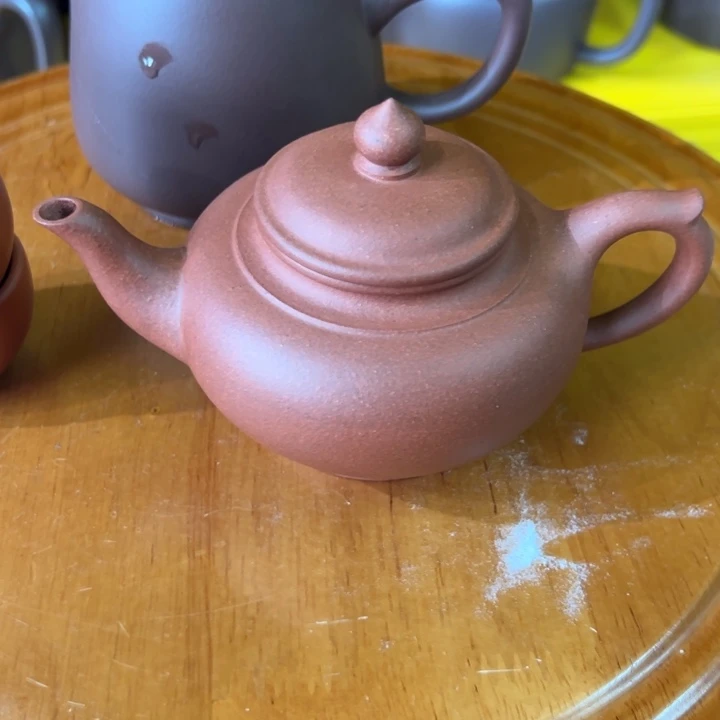 紫砂茶壶紫泥笑yeng180cc