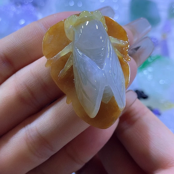 翡翠未镶嵌颈饰天然翡翠A货吊坠