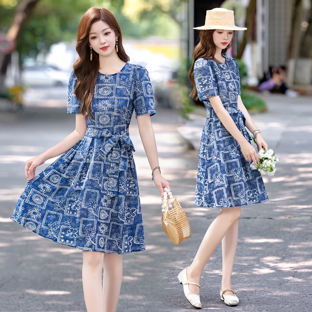 高端精致连衣裙女装2025夏装夏天衣服新款时尚气质显瘦高级感裙子
