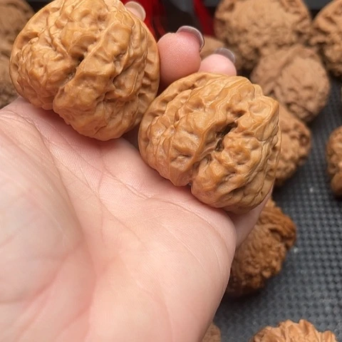 小***糖文玩核桃吊坠蛙蛙40