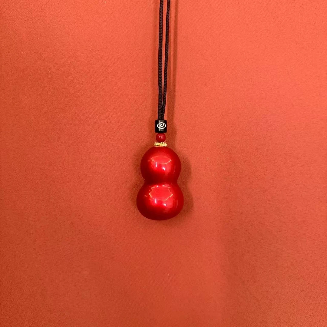 红红火火 天然葫芦挂饰形状随机