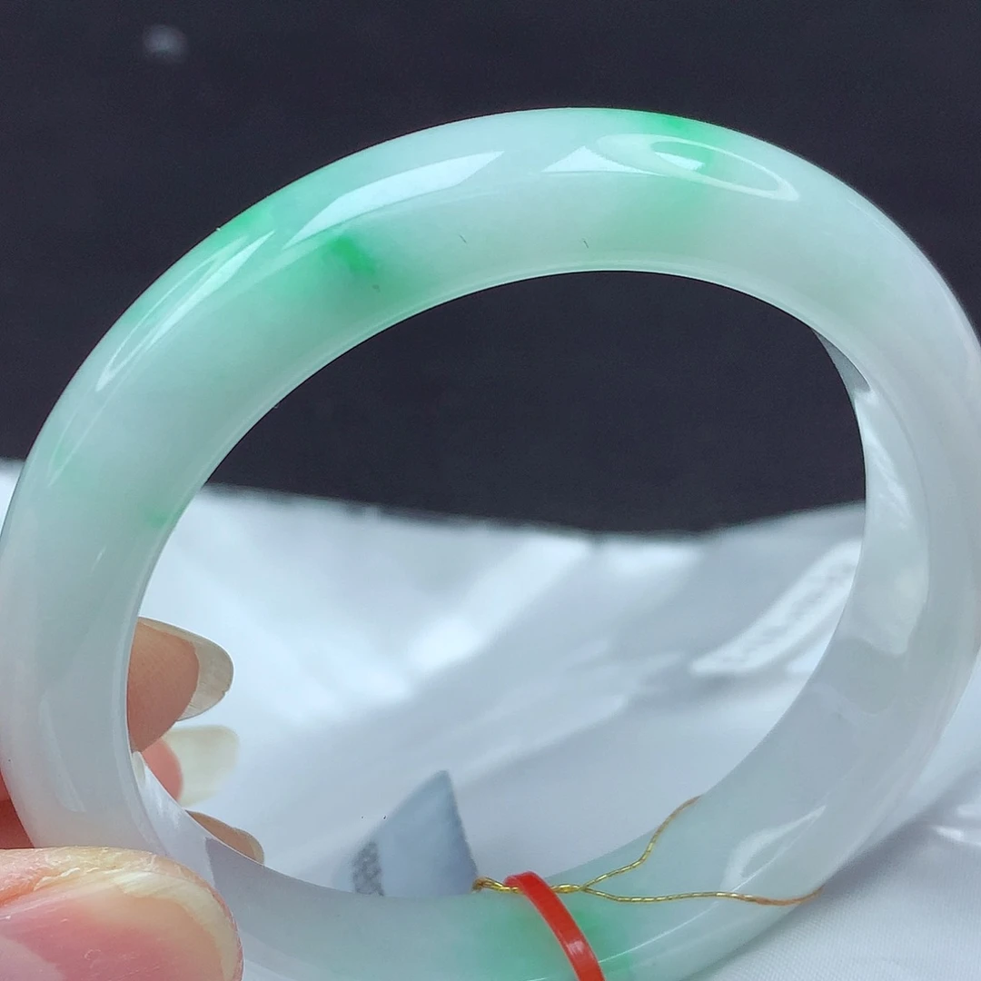 未镶嵌手镯翡翠57圈458