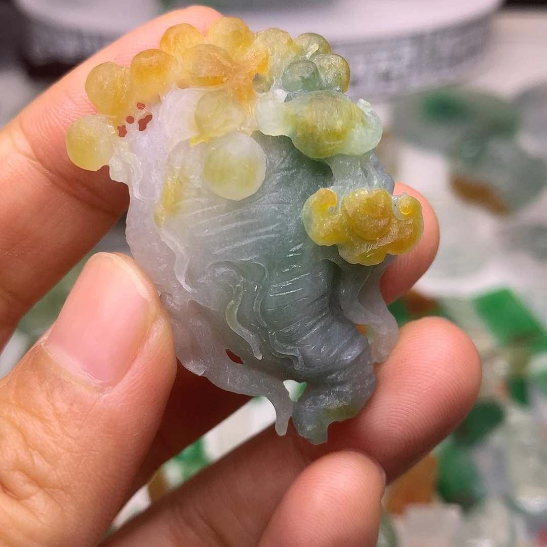 定制翡翠未镶嵌天然翡翠定制