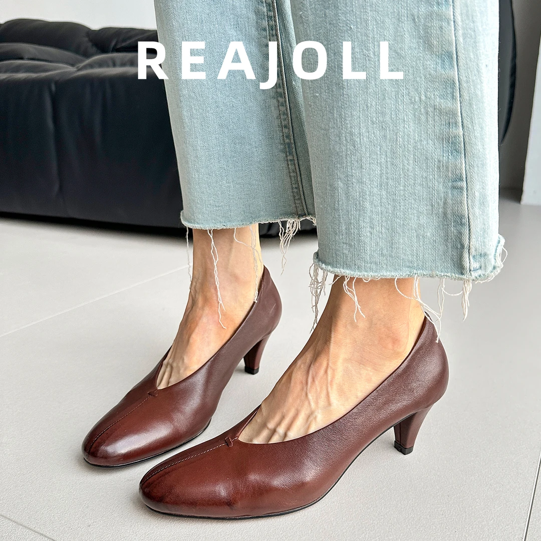 单鞋女鞋新款2025爆款时尚优雅法式网红细跟晚晚鞋奶奶鞋高跟鞋子