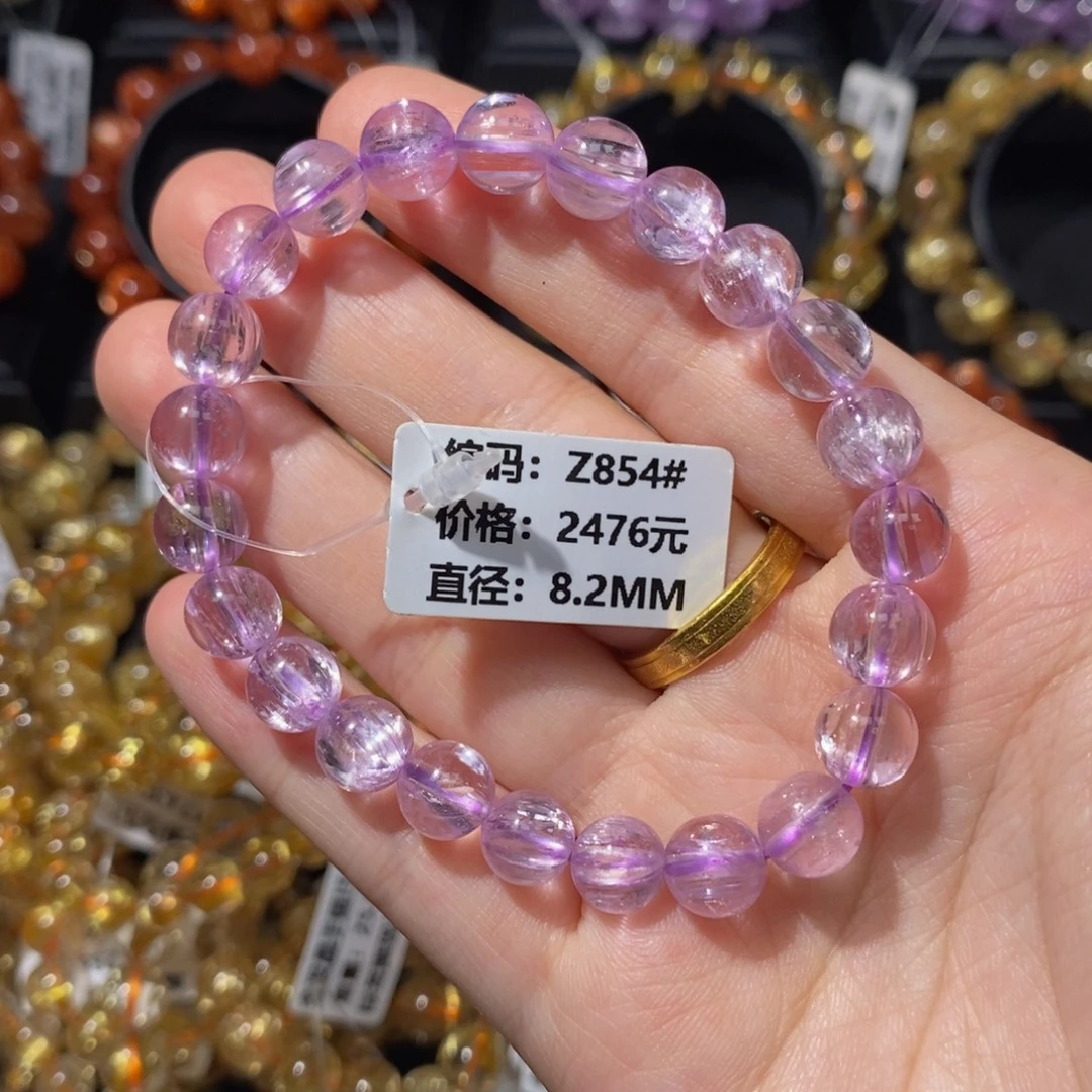手链锂辉石未镶嵌Z854#8.2mm