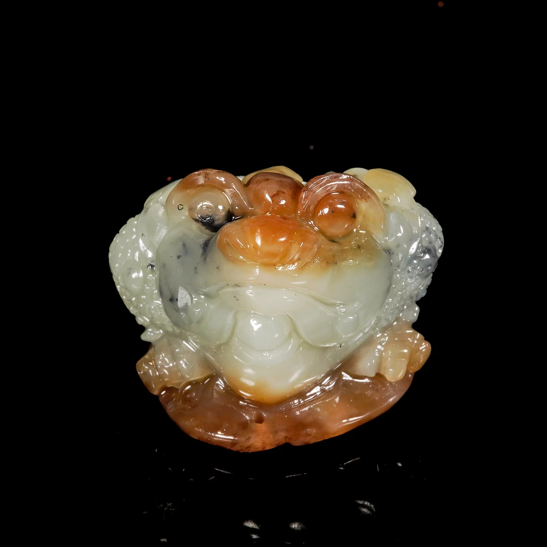 LOT.002和田玉金蟾/X3089