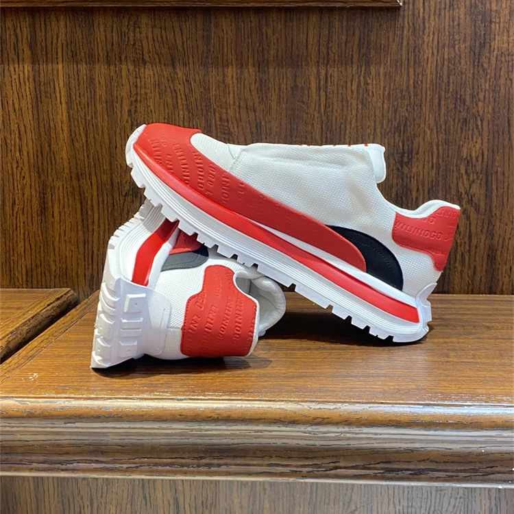 男鞋春秋2025新款春季学生帆布鞋休闲运动男士网鞋一脚蹬板鞋潮鞋